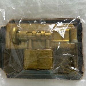 Permanently attached padlock latch new from Master Lock Co